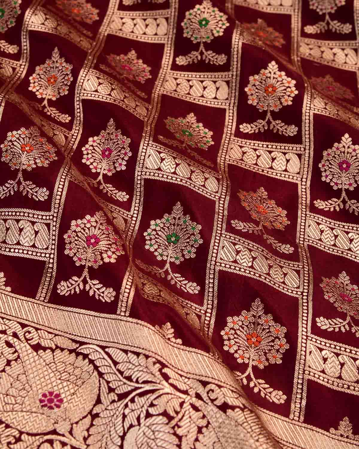 Banarasi jangla in 2024 | Bohemian rug, Handloom, Quilts